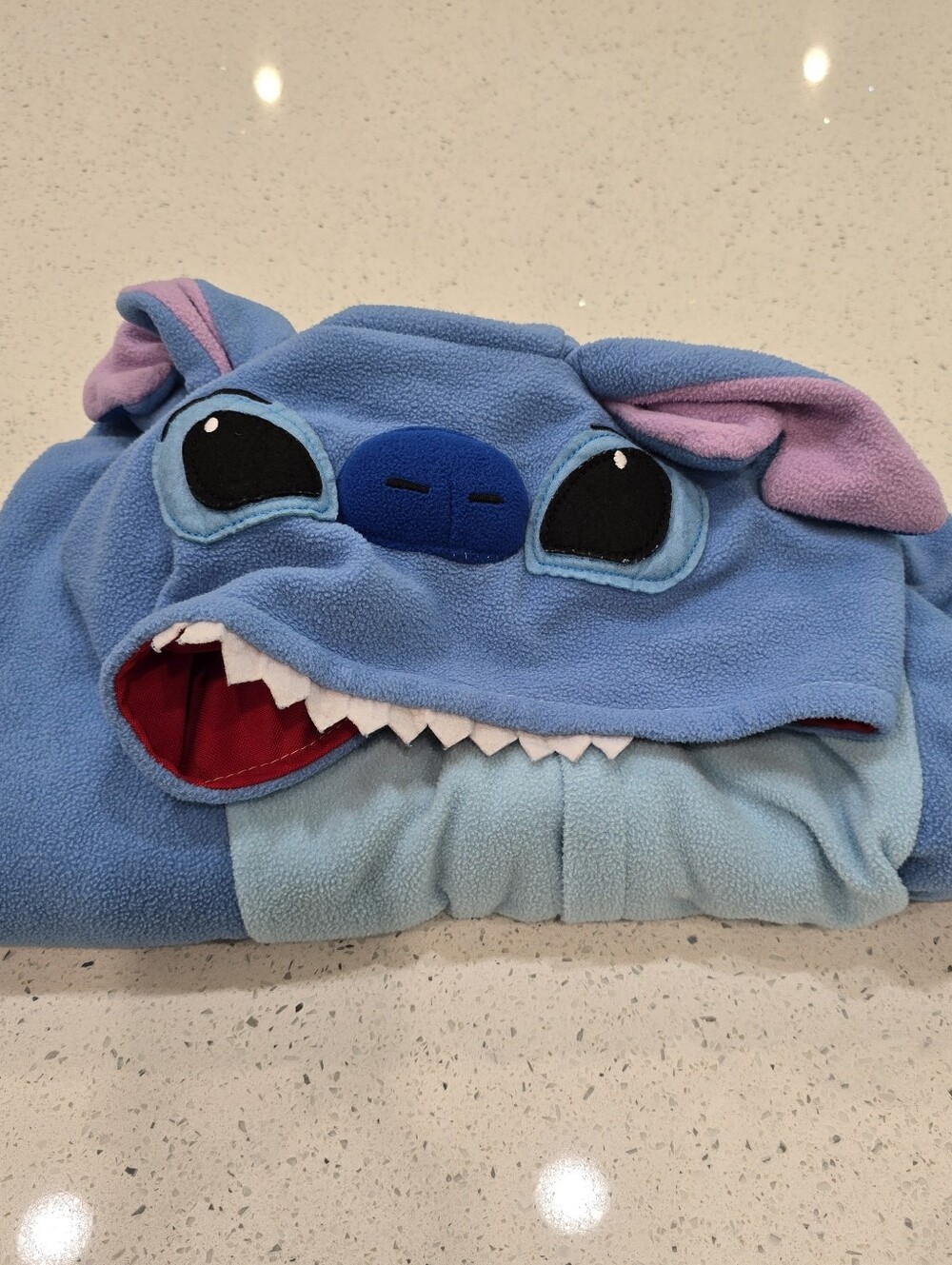 Disney Lilo & Stitch pajamas Halloween costume cosplay Blue Monster Alien